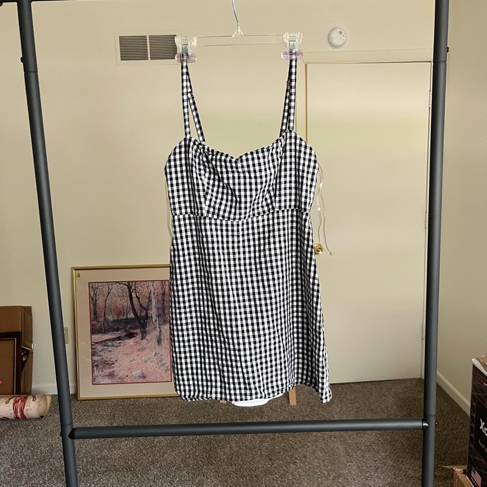 Brandy Melville Checkered Mini Dress